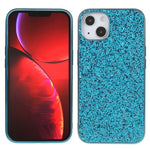 Glitter Bling TPU Electroplating Edge + Hard PC Back Stylish Light Shockproof Phone Cover for iPhone 13 mini 5.4 inch