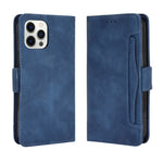 Multiple Card Slots Leather Cell Phone Protective Case with Stand and Wallet for iPhone 13 Pro Max 6.7 inch
