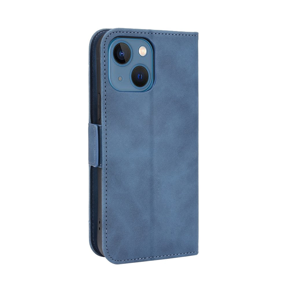 Multiple Card Slot Design Magnetic Closure Leather Cell Phone Cover with Stand for iPhone 13 mini 5.4 inch