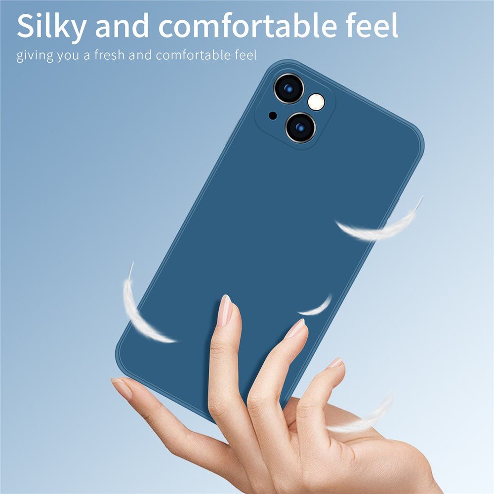 PINWUYO Soft Liquid Silicone Precise Cutouts All-Around Protective Phone Case for iPhone 13 mini 5.4 inch
