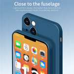 PINWUYO Soft Liquid Silicone Precise Cutouts All-Around Protective Phone Case for iPhone 13 mini 5.4 inch