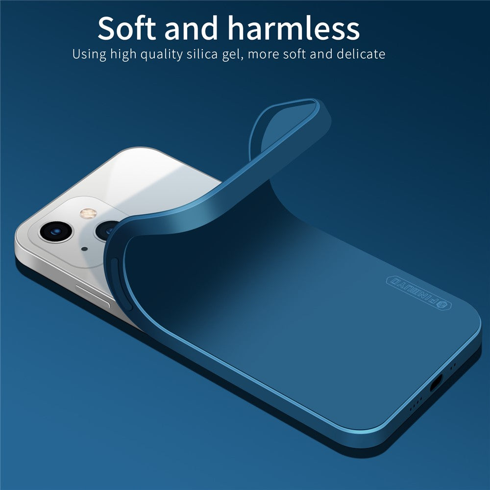 PINWUYO Soft Liquid Silicone Precise Cutouts All-Around Protective Phone Case for iPhone 13 mini 5.4 inch