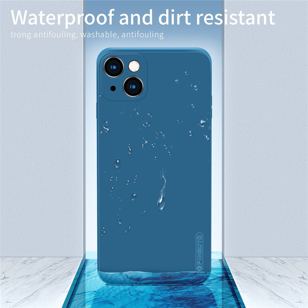 PINWUYO Soft Liquid Silicone Precise Cutouts All-Around Protective Phone Case for iPhone 13 mini 5.4 inch