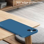 PINWUYO Soft Liquid Silicone Precise Cutouts All-Around Protective Phone Case for iPhone 13 mini 5.4 inch