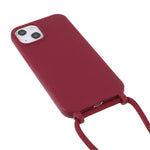 Anti-ridse TPU telefoncover med justerbar snor til iPhone 13 6.1 tommer