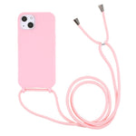Anti-ridse TPU telefoncover med justerbar snor til iPhone 13 6.1 tommer