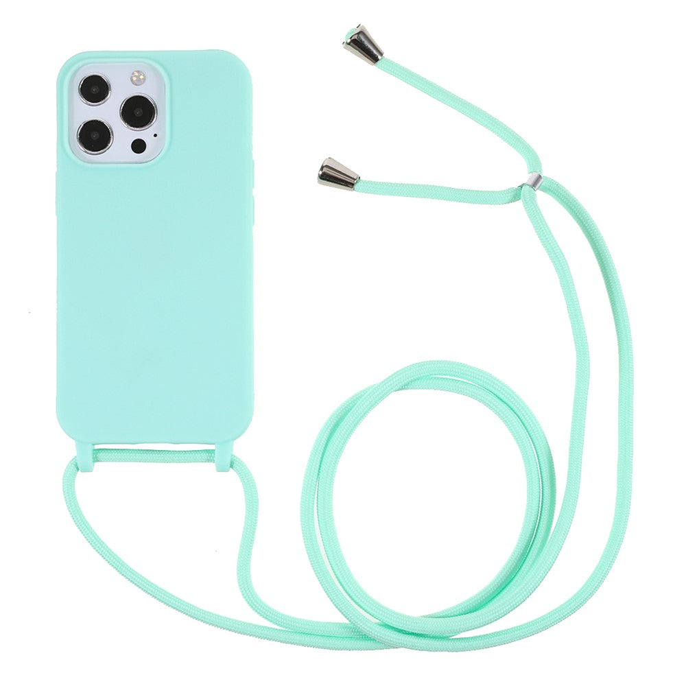 Mobilmobilskal i TPU med justerbart snöre för iPhone 13 Pro Max 6,7 tum