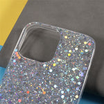 Flash Powder Sequins Stylish Acrylic+TPU Phone Case for iPhone 13 mini 5.4 inch