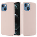 For iPhone 13 mini 5.4 inch Liquid Silicone Phone Cover Protective Case for Magnetic Charging