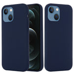 For iPhone 13 mini 5.4 inch Liquid Silicone Phone Cover Protective Case for Magnetic Charging