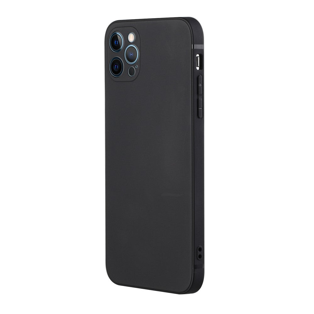 Slankt, præcist udskåret, ultrablødt TPU-etui med lige kanter og stødsikker beskyttelse til iPhone 13 Pro Max 6,7 tommer