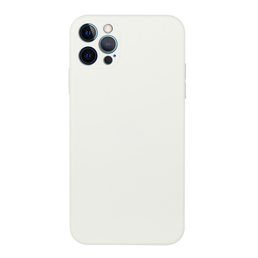 Smalt, precist utskuret, ultramjukt TPU-skal med rak kant, stötsäkert skyddsskal för iPhone 13 Pro Max 6,7 tum