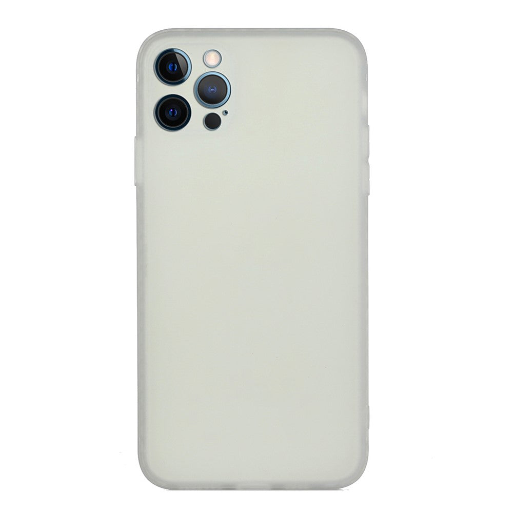 Smalt, precist utskuret, ultramjukt TPU-skal med rak kant, stötsäkert skyddsskal för iPhone 13 Pro Max 6,7 tum