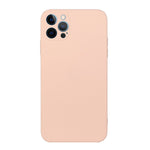 Smalt, precist utskuret, ultramjukt TPU-skal med rak kant, stötsäkert skyddsskal för iPhone 13 Pro Max 6,7 tum