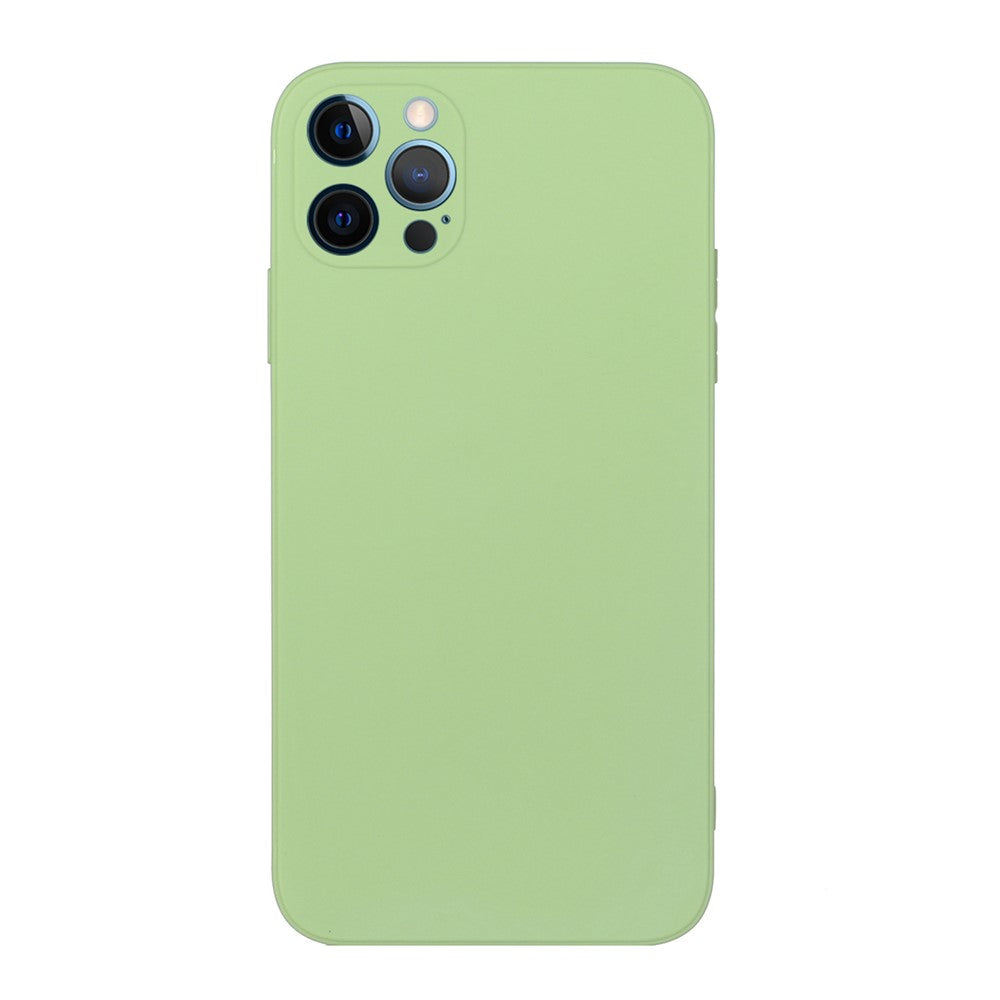 Smalt, precist utskuret, ultramjukt TPU-skal med rak kant, stötsäkert skyddsskal för iPhone 13 Pro Max 6,7 tum