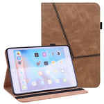 Stødsikkert tabletcover i læder med stativ og kortlommer til iPad mini (2024) / mini (2021) med automatisk vække- og dvalefunktion