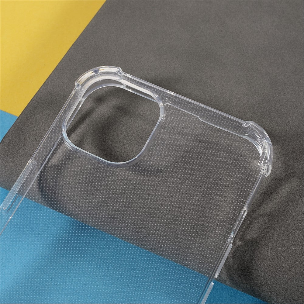 Four Corners Cushioned Lightweight Ultra Clear TPU Phone Cover Shell for iPhone 13 mini 5.4 inch