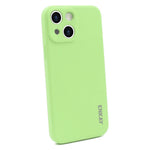 ENKAY HAT PRINCE Solid Color Precise Hole Opening Anti-Scratch Liquid Silicone Phone Cover Case for iPhone 13 mini 5.4 inch