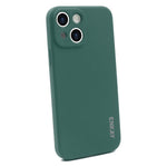 ENKAY HAT PRINCE Solid Color Precise Hole Opening Anti-Scratch Liquid Silicone Phone Cover Case for iPhone 13 mini 5.4 inch