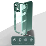X-LEVEL Shockproof Airbag Matte Finish Clear TPU Case Cover for iPhone 13 mini 5.4 inch