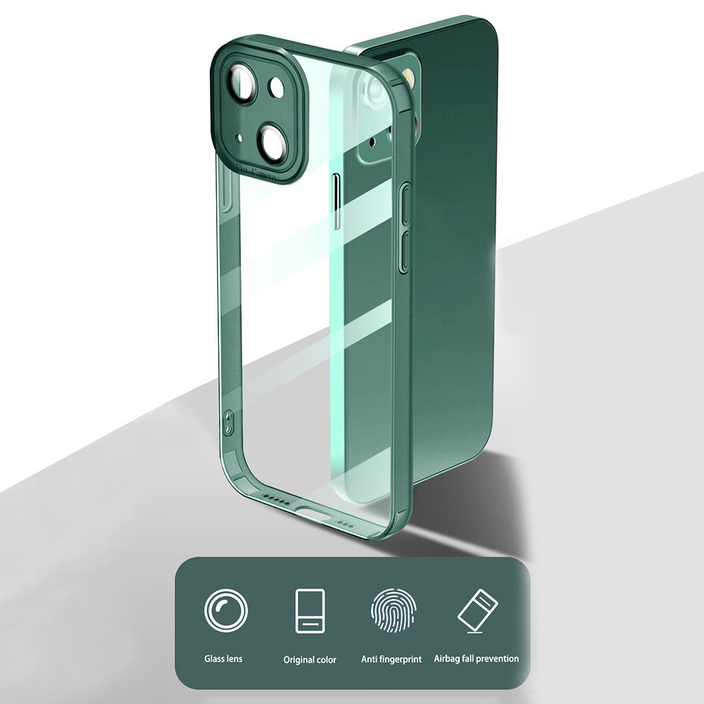 X-LEVEL Shockproof Airbag Matte Finish Clear TPU Case Cover for iPhone 13 mini 5.4 inch