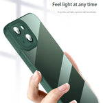 X-LEVEL Shockproof Airbag Matte Finish Clear TPU Case Cover for iPhone 13 mini 5.4 inch