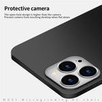 MOFI Shield Slim Frosted Finish Surface Hard Plastic Cell Phone Back Case Protector for iPhone 13 Pro 6.1 inch