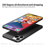 MOFI Shield Slim Frosted Finish Surface Hard Plastic Cell Phone Back Case Protector for iPhone 13 Pro 6.1 inch