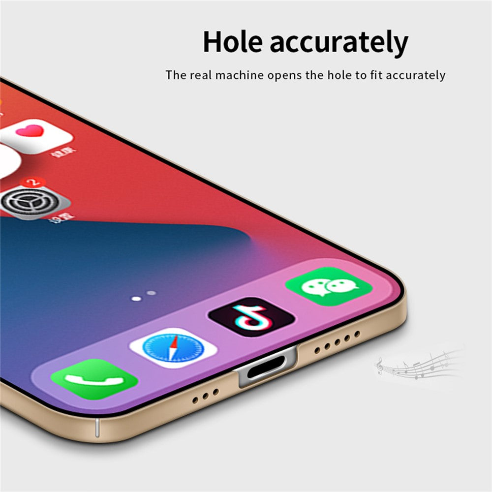 MOFI Shield Slim Frosted Finish Surface Hard Plastic Cell Phone Back Case Protector for iPhone 13 Pro 6.1 inch