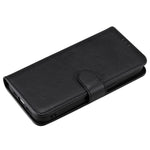 For iPhone 13 mini Case 2 in 1 Detachable Magnetic Leather Wallet Mobile Cover with Strap
