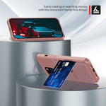ZM03 TPU telefoncover + PU læderpung med magnetisk metalplade til iPhone 13 Pro Max 6,7 tommer