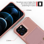 ZM03 TPU telefoncover + PU læderpung med magnetisk metalplade til iPhone 13 Pro Max 6,7 tommer