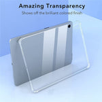 Clear Transparent Four Airbag Anti-Fall Soft TPU Back Tablet Case Protective Cover for iPad mini (2024) / mini (2021)