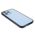 Drop-proof Double-sided Bright and Clear Tempered Glass + Magnetic Metal Frame Phone Case for iPhone 13 Pro 6.1 inch