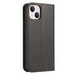 Strong Magnetic Closure Leather Wallet Stand Phone Cover Case for iPhone 13 6.1 inch