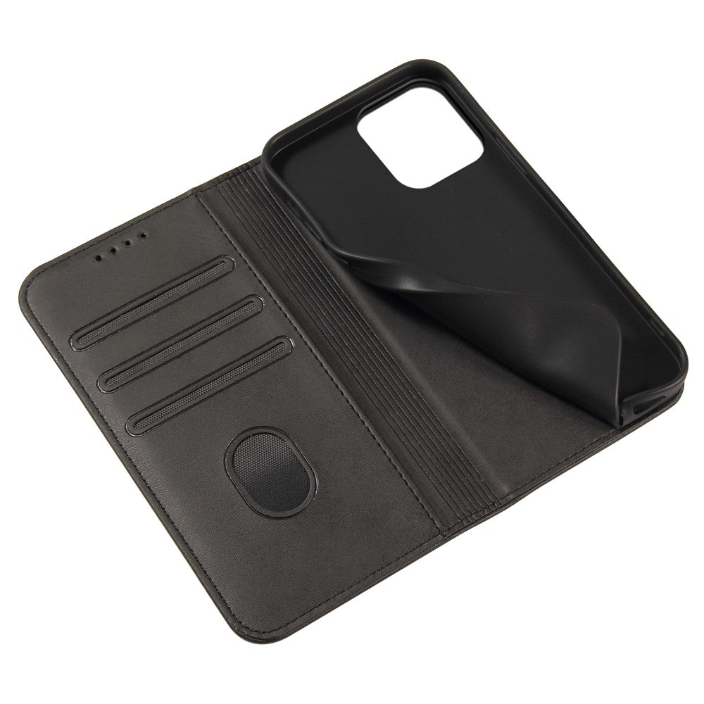 Strong Magnetic Closure Leather Wallet Stand Phone Cover Case for iPhone 13 6.1 inch