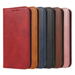 Strong Magnetic Closure Leather Wallet Stand Phone Cover Case for iPhone 13 6.1 inch