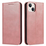Strong Magnetic Closure Leather Wallet Stand Phone Cover Case for iPhone 13 6.1 inch