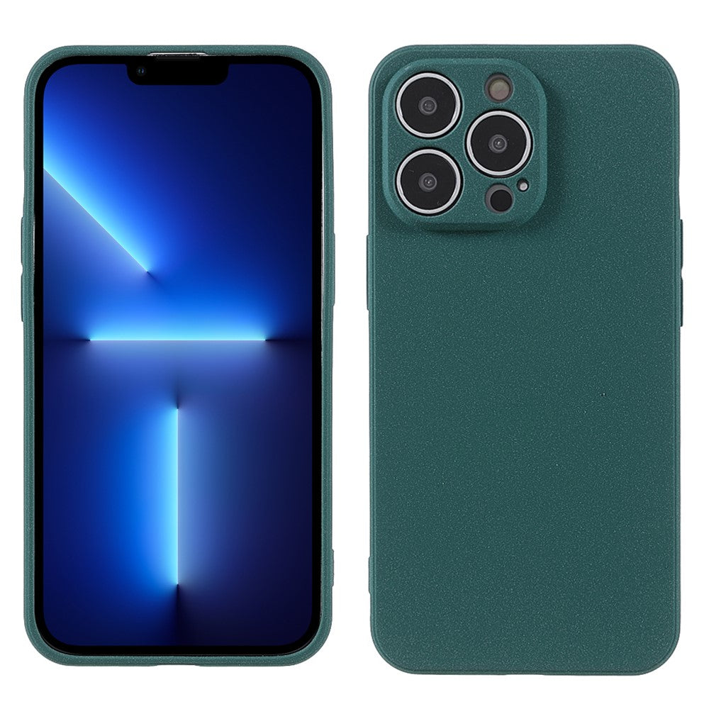 Dobbeltsidet mat slidstærkt TPU telefoncover til iPhone 13 Pro Max 6,7 tommer