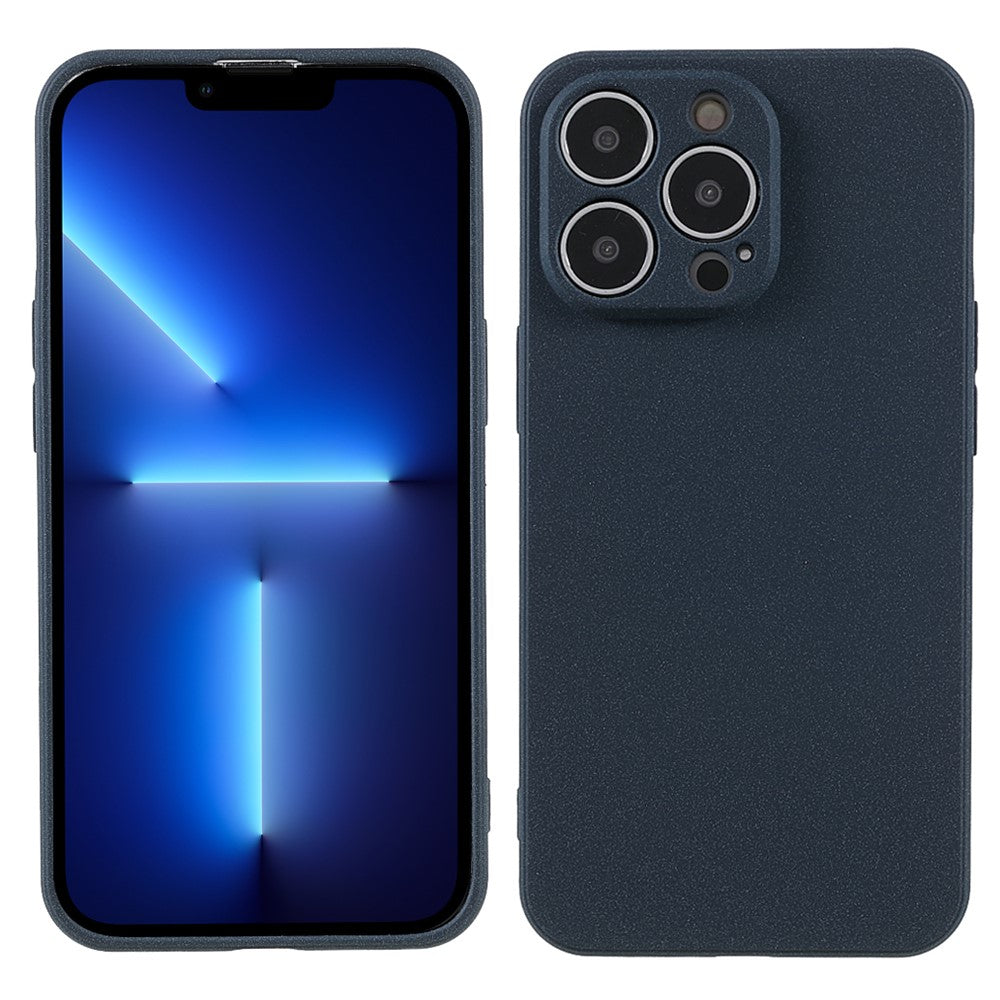 Dobbeltsidet mat slidstærkt TPU telefoncover til iPhone 13 Pro Max 6,7 tommer