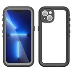 REDPEPPER Dot+ Series IP68 Vattentät IP6X Dammtät Falltålig Transparent Baksida Mobilskal för iPhone 13 6,1 tum