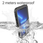 REDPEPPER Dot+ Series IP68 Vattentät IP6X Dammtät Falltålig Transparent Baksida Mobilskal för iPhone 13 6,1 tum