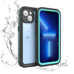 REDPEPPER Dot+ Series IP68 Vattentät IP6X Dammtät Falltålig Transparent Baksida Mobilskal för iPhone 13 6,1 tum