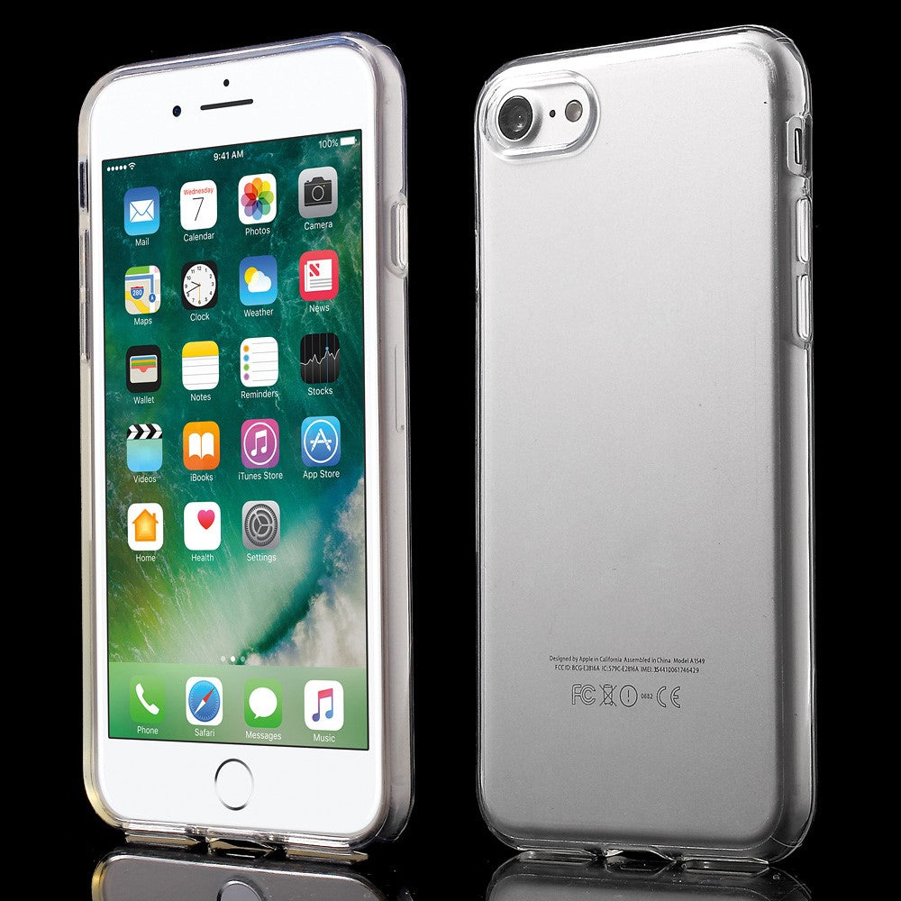 Klar TPU Beskyttelsescover til iPhone SE (2020)/SE (2022)/8/7 4.7 tommer Let Slankt Cover