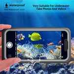 FS Anti-Drop Series IP68 Lightweight Thin Waterproof Transparent Phone Case for iPhone 13 mini 5.4 inch