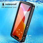 FS Anti-Drop Series IP68 Lightweight Thin Waterproof Transparent Phone Case for iPhone 13 mini 5.4 inch