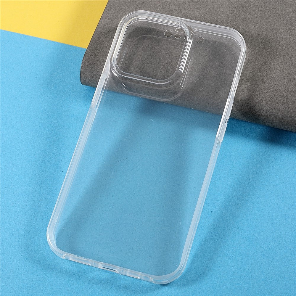 Transparent Anti-Drop Precise Cutout Detachable 2-in-1 TPU + PET + Acrylic Phone Hybrid Case Shell for iPhone 13 Pro 6.1 inch
