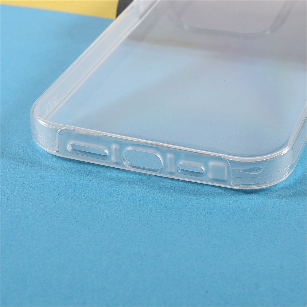 Transparent Anti-Drop Precise Cutout Detachable 2-in-1 TPU + PET + Acrylic Phone Hybrid Case Shell for iPhone 13 Pro 6.1 inch