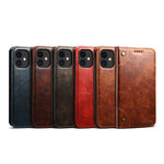 SUTENI 055 Series Magnetic Auto Closure PU Leather Case Wallet Stand Shockproof TPU Inner Shell Phone Cover for iPhone 12 mini 5.4 inch