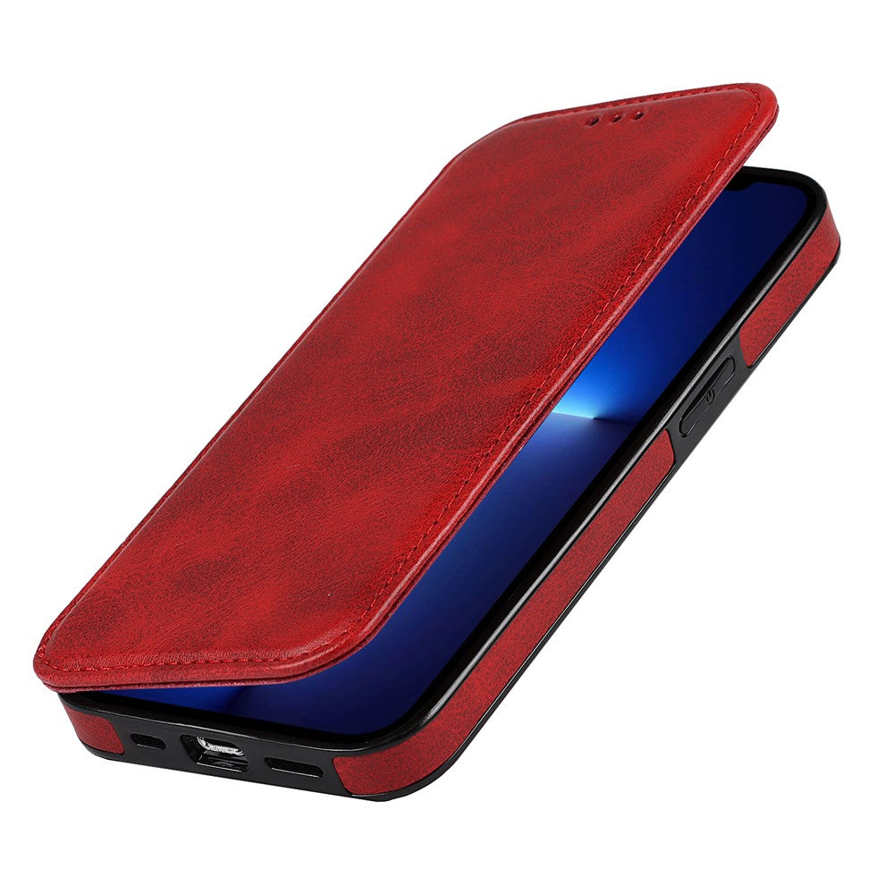 Jazz Series PU Leather Card Slots Magnetic Auto Closure Phone Cover Case with Foldable Stand for iPhone 11 Pro Max 6.5 inch